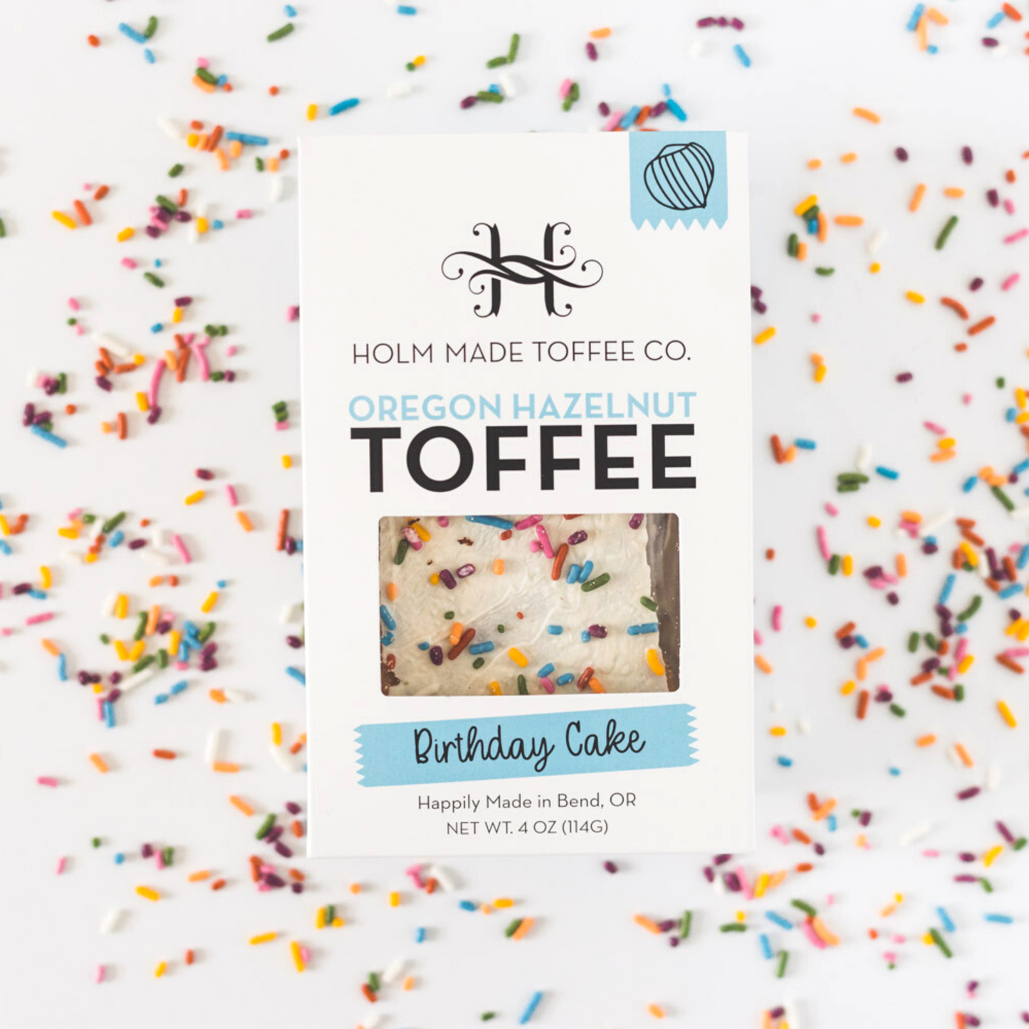 Birthday Cake - Oregon Hazelnut Toffee