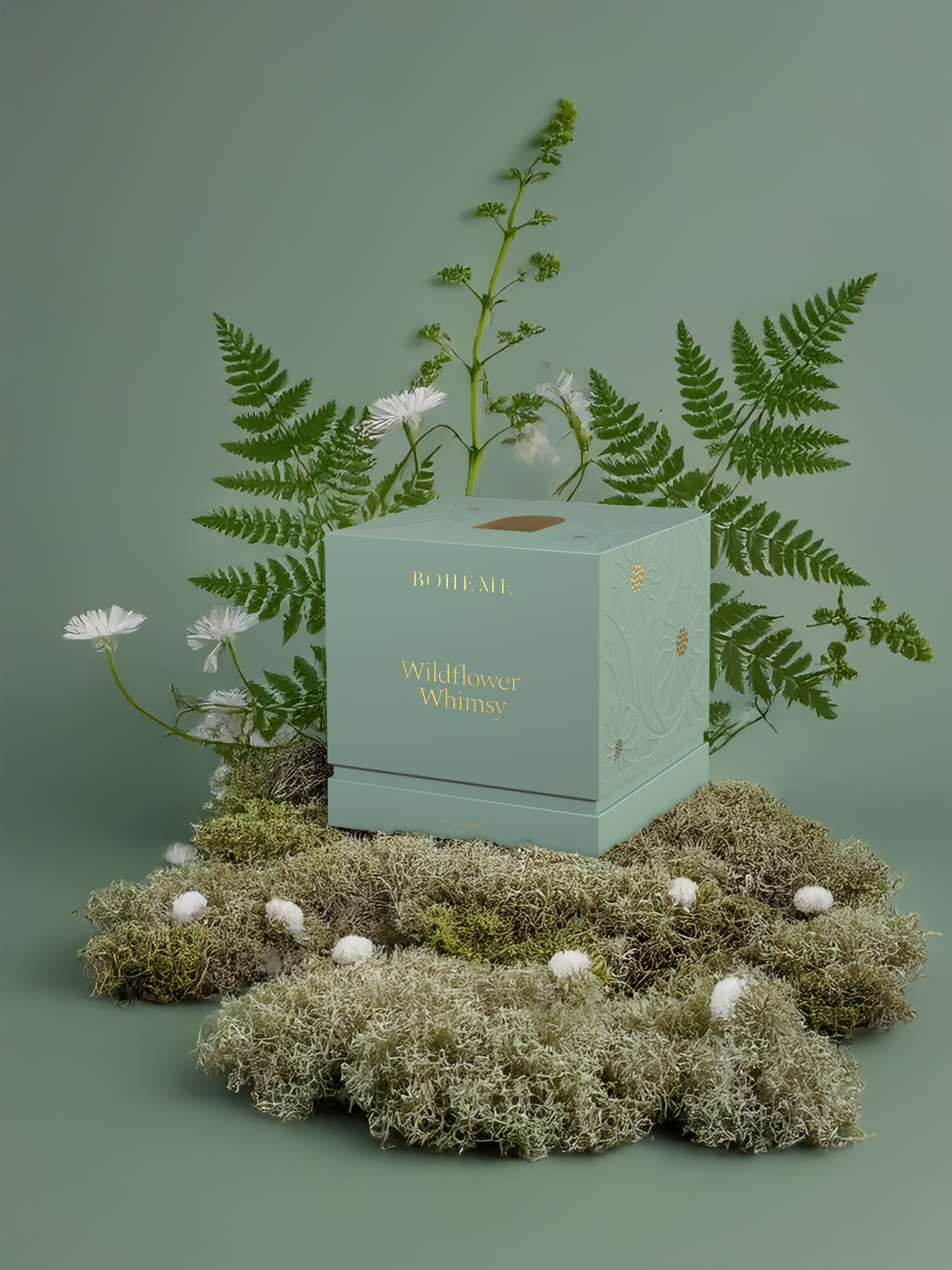 Wildflower Whimsy Candle – Boho Bloom Spring Collection