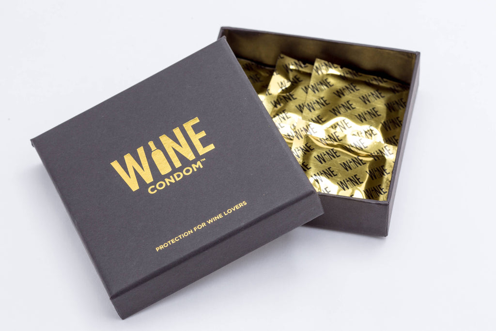The Original Wine Condoms - Wine & Beverage Bottle Stopper
