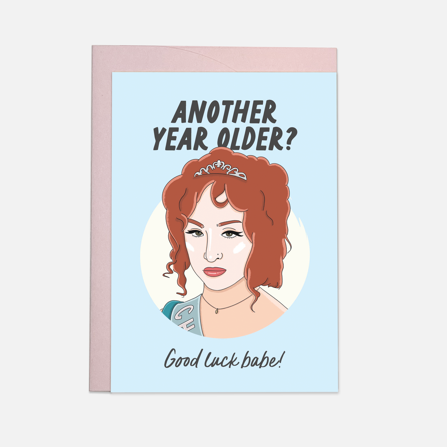 Good luck babe - Chappell Roan greeting card