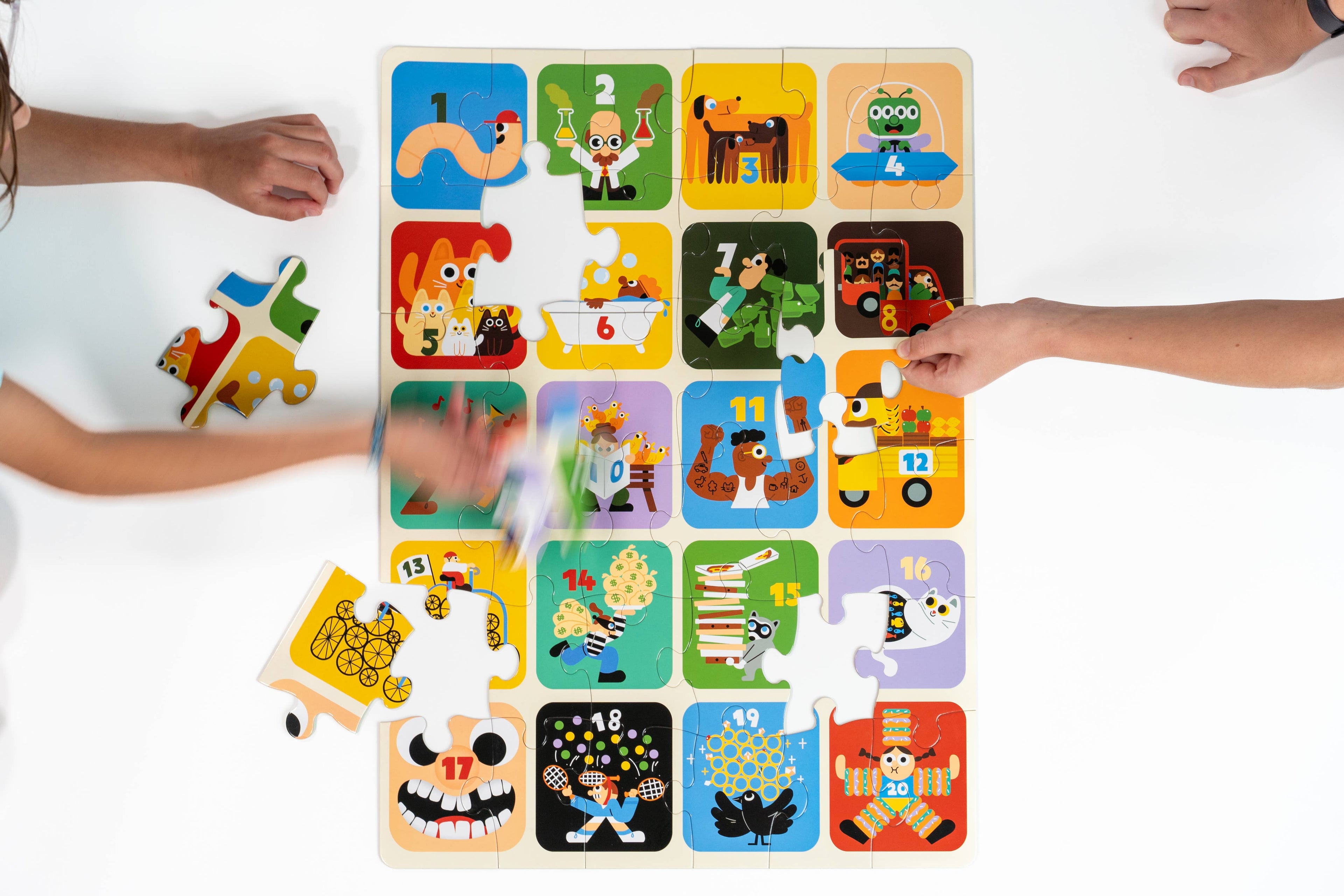 Nolja Easy As 1,2,3 36 Piece Jigsaw Puzzle