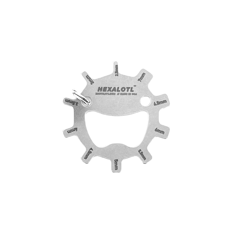 Hexalotl™ 11-in-1 Hex-Key Set: Metric