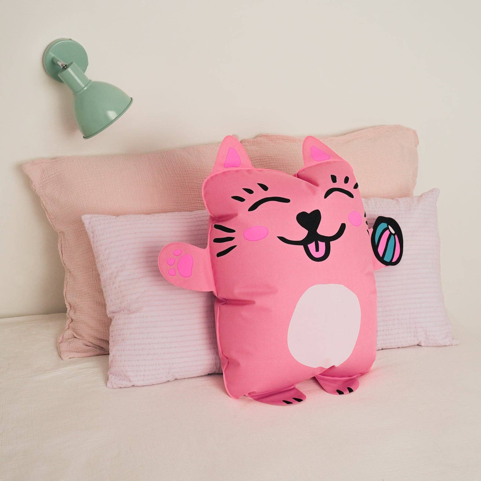 Decorative Air Pillow - Giant Kitty (in fabric)!