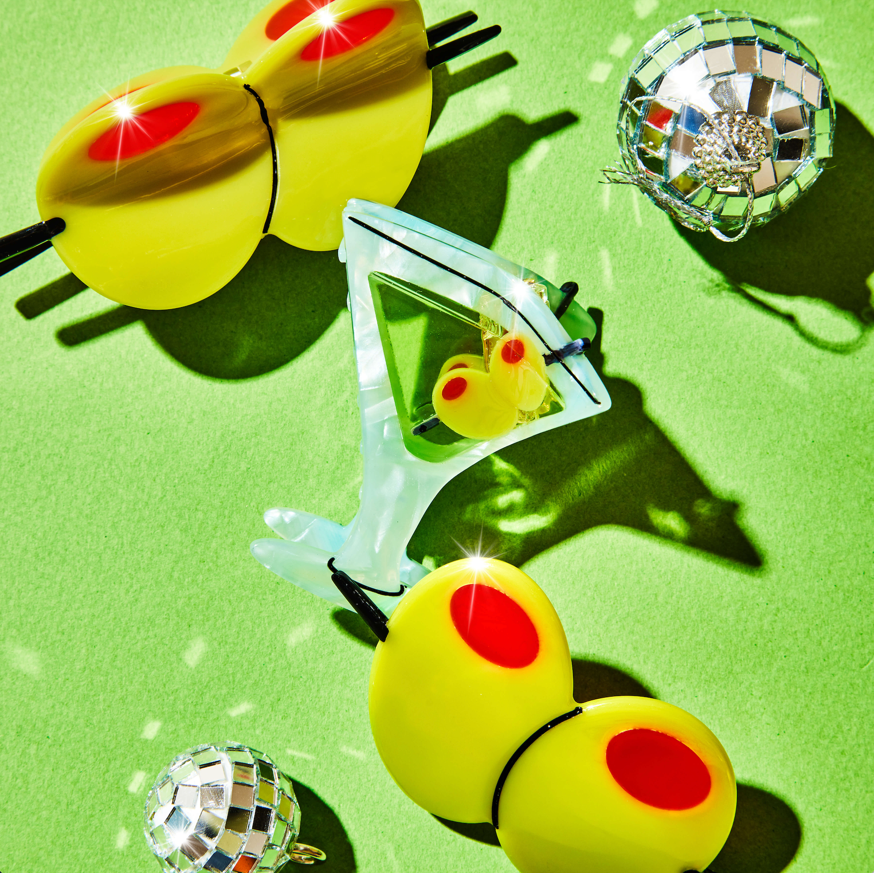 Midi Martini Hair Claw Clip