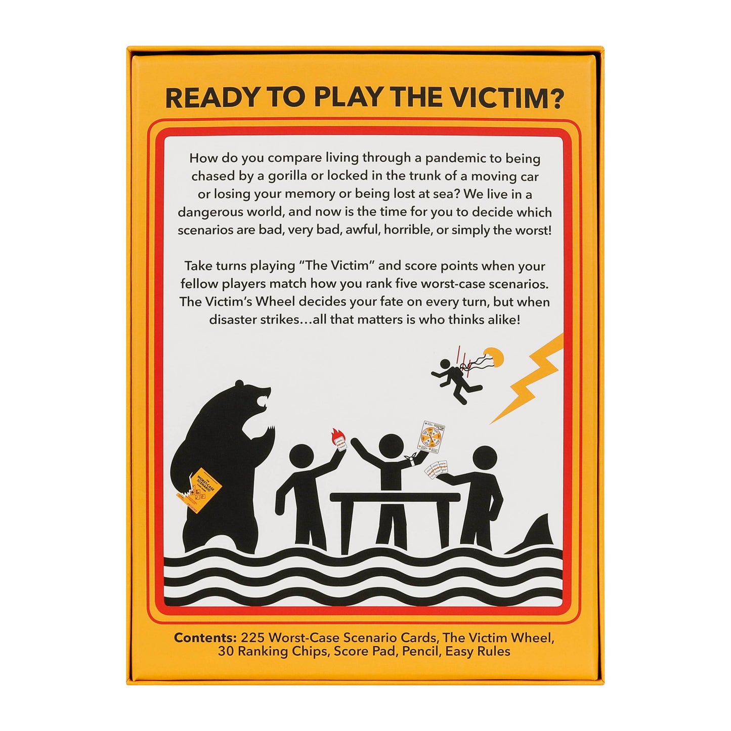 Moose Toys The Worst-Case Scenario Card Game