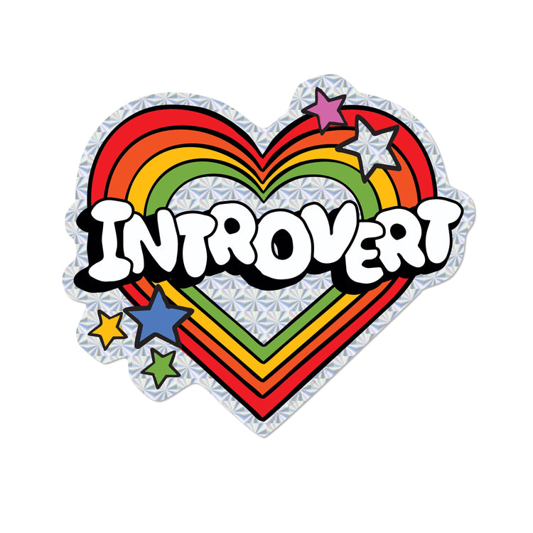 Introvert sticker