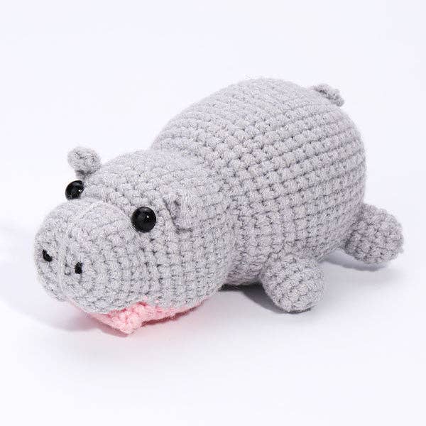 Chompy the Hippo Beginner Crochet Kit