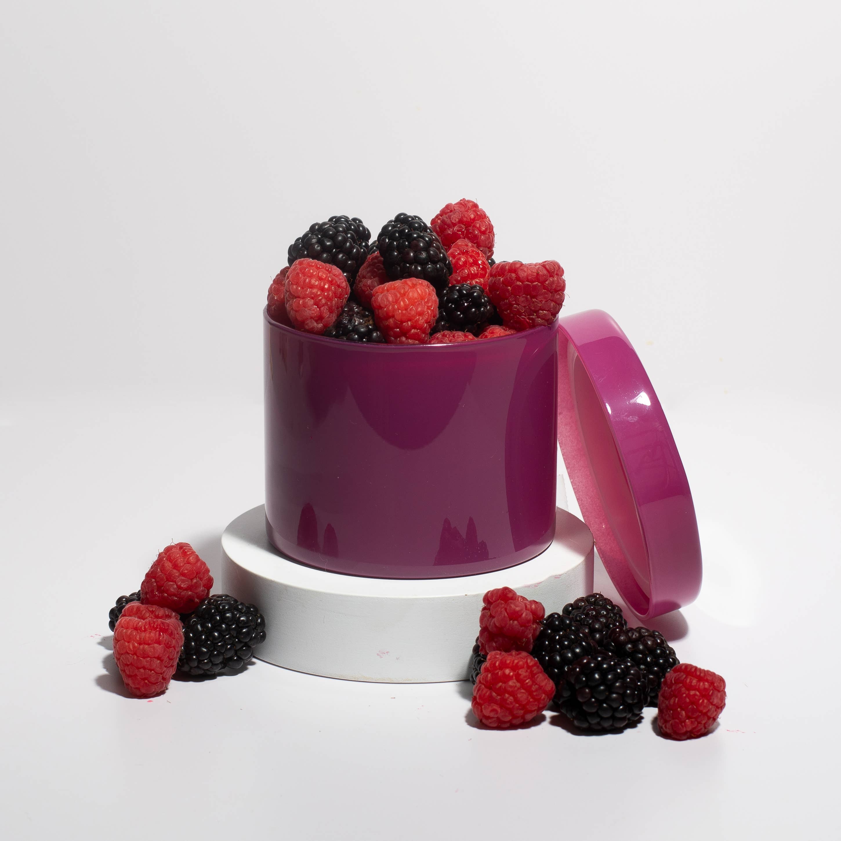 Groovy | 16oz Soy Candle - Reusable Purple Container