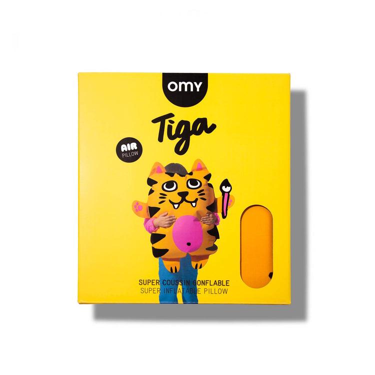 Decorative Air Pillow - Giant Tiger (in fabric)