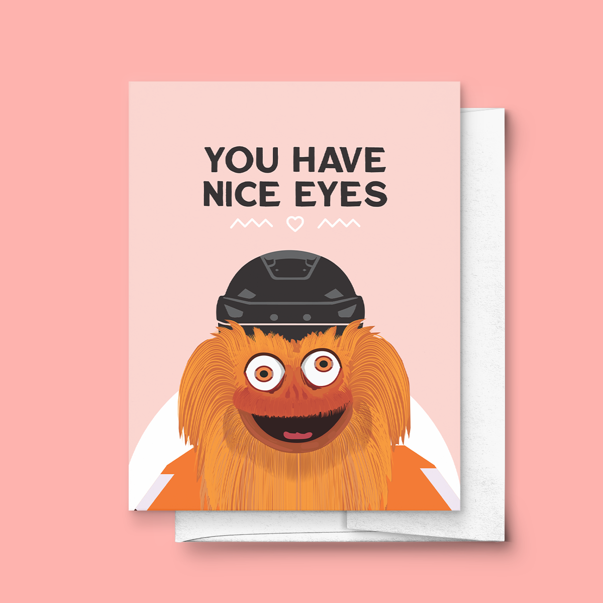 You Have Nice Eyes Gritty Card