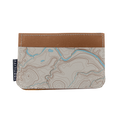 Card Holder Wallet - Prints: No. 90 (Natural Map)