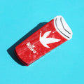 wawa coffee cup hairclaw clip with white bird on front of a red cup