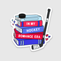 In My Hockey Romance Books Sticker