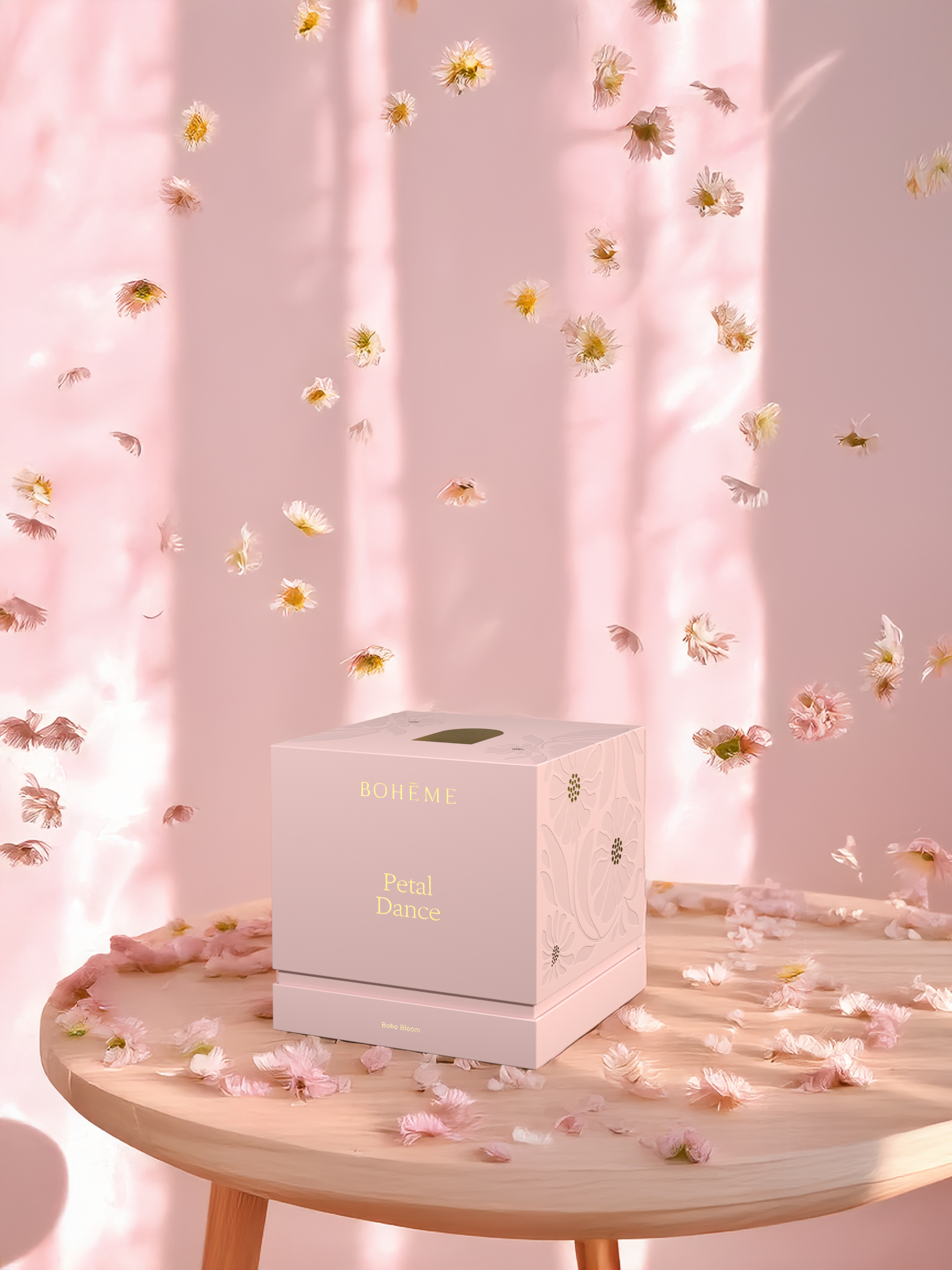 Petal Dance Candle – Boho Bloom Collection