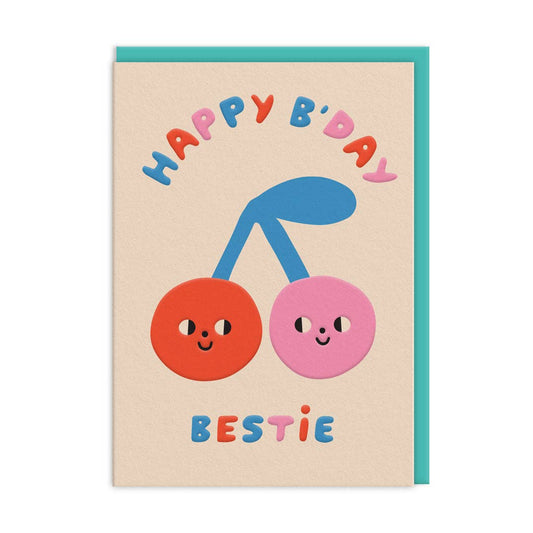 B'Day Cherries Card