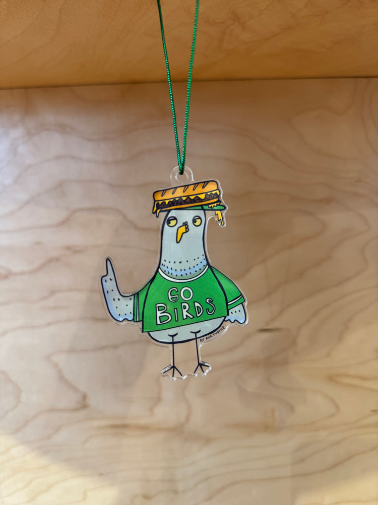 Go Birds Cheesesteak Ornament