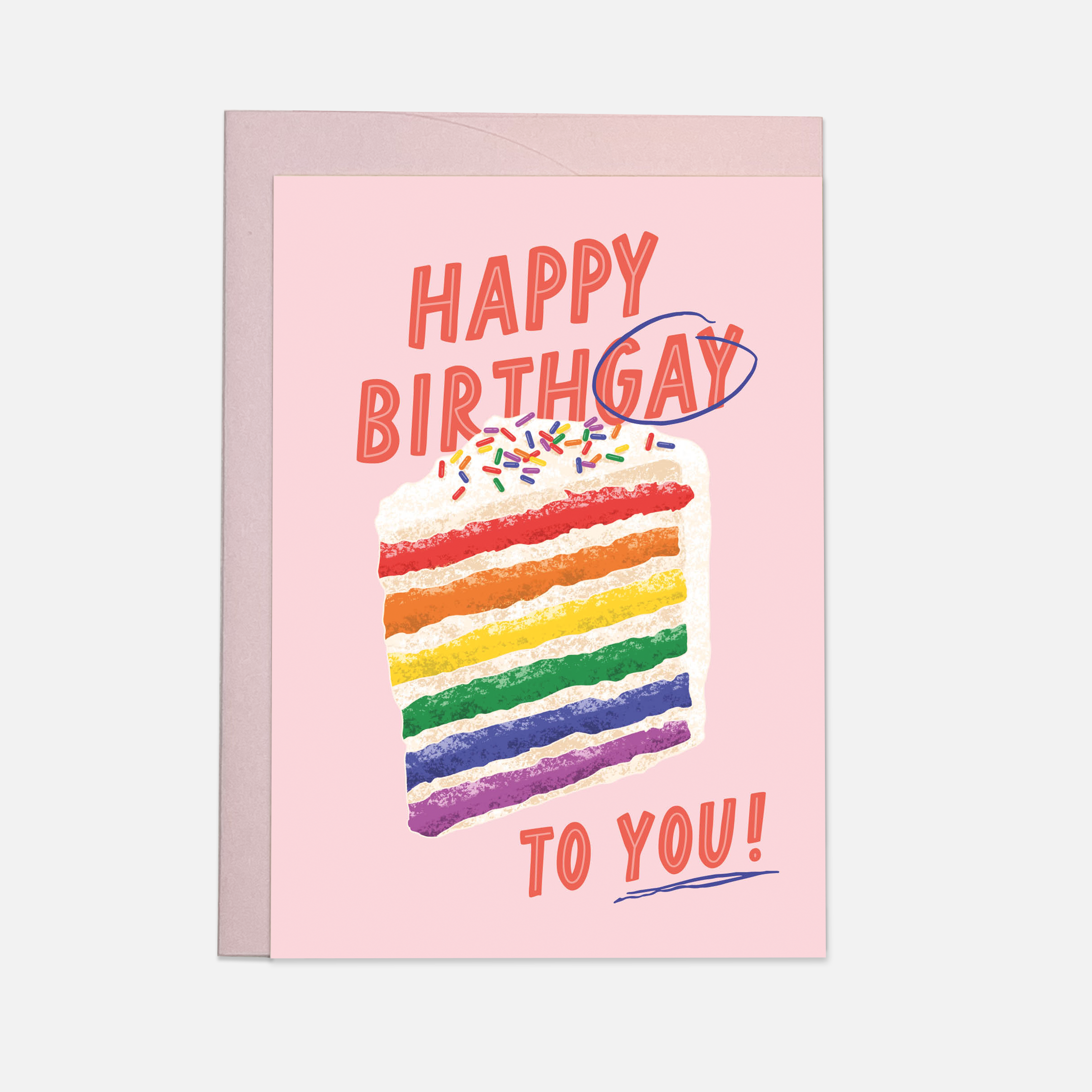 Happy Birthgay Card