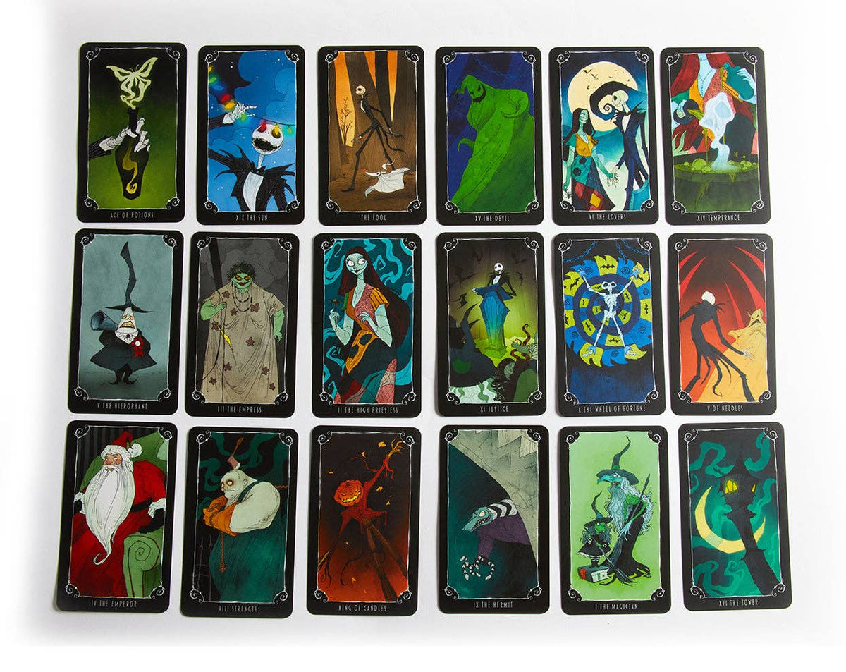 The Nightmare Before Christmas Tarot Deck and Guidebook.