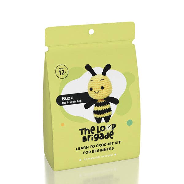 The LOOP Brigade DIY Crochet Kit - Chanel the Bumble Bee