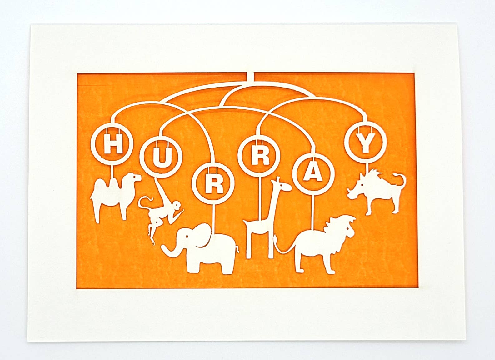 Hurray - animal mobile