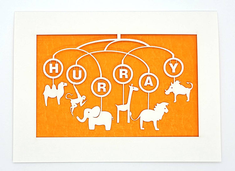 Hurray - animal mobile