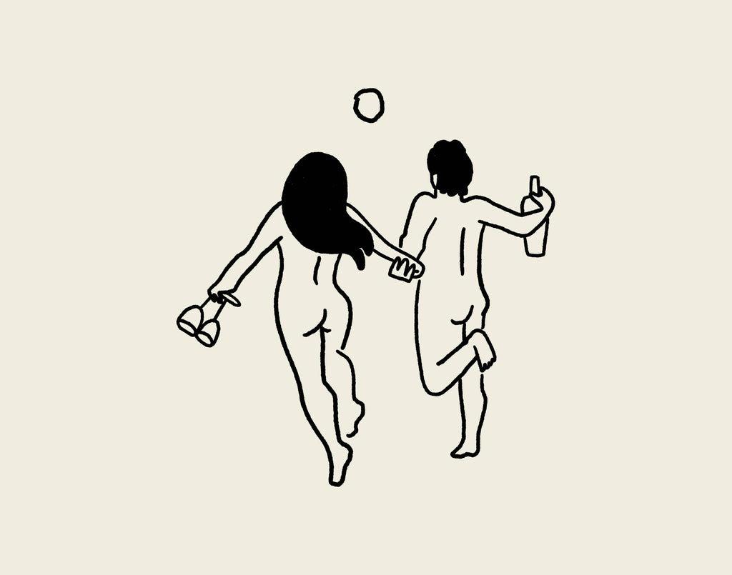 Wine Lovers Minimal Art Print: 8x10