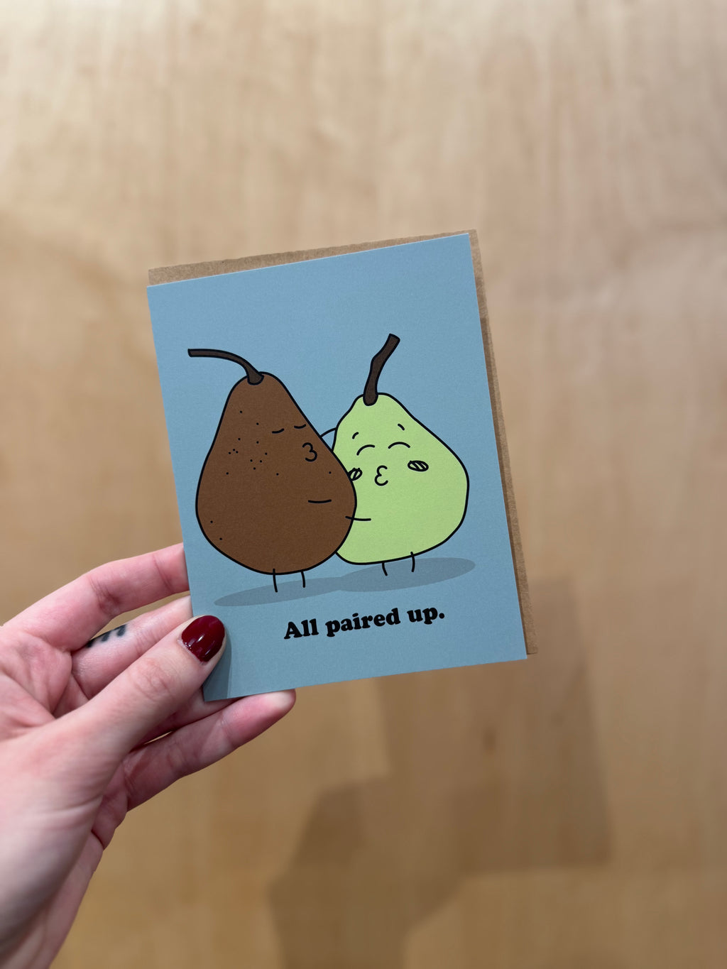 Perfect Pair Greeting Card