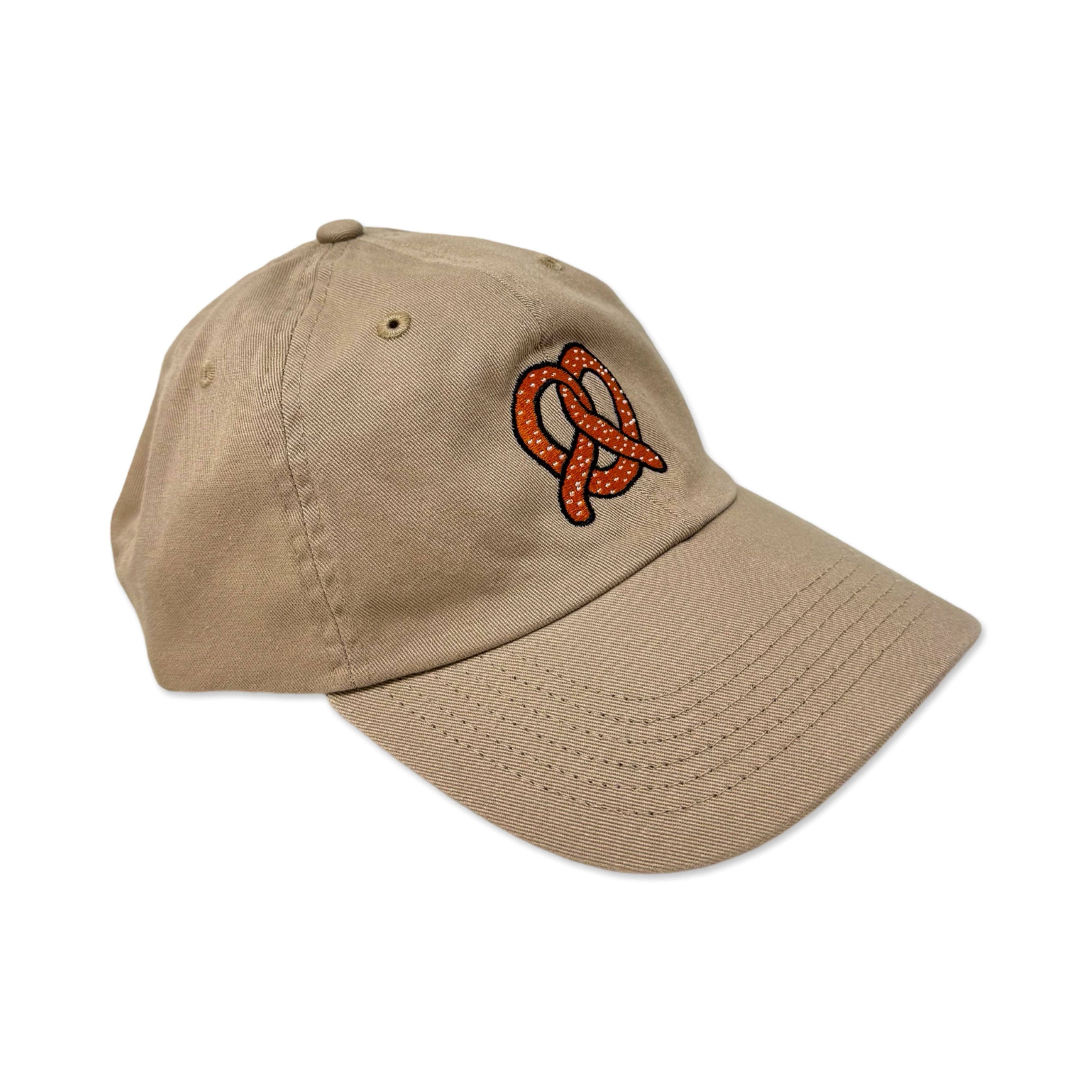 Pretzel Embroidered Hat