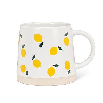 Oversized Mug with Lemons