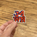 Jawn sticker - Blue/Red