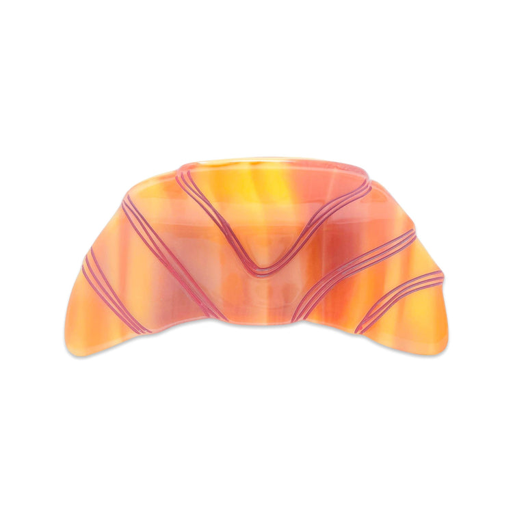 Large Croissant Hair Claw Clip