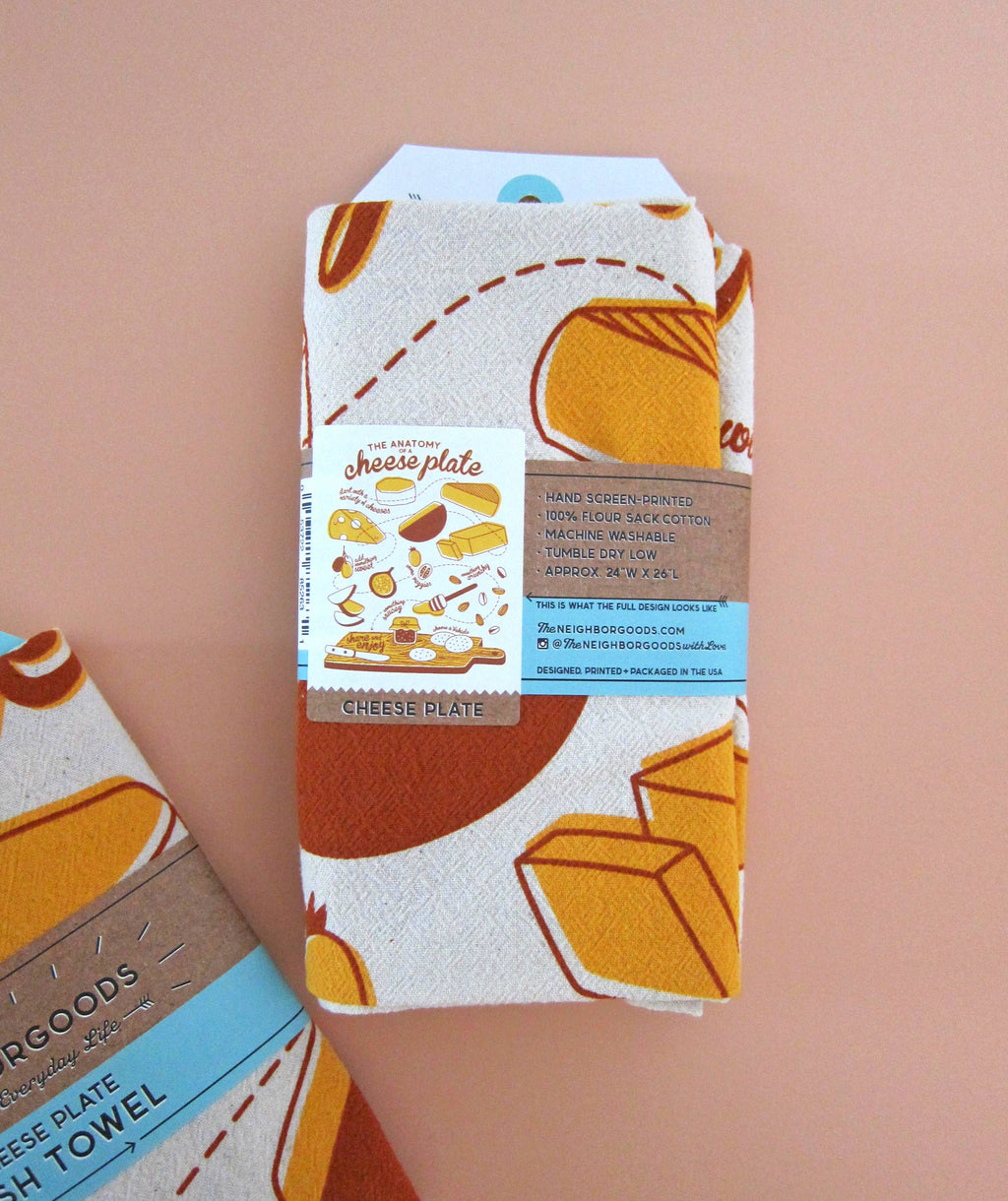 Cheese Tea Towel