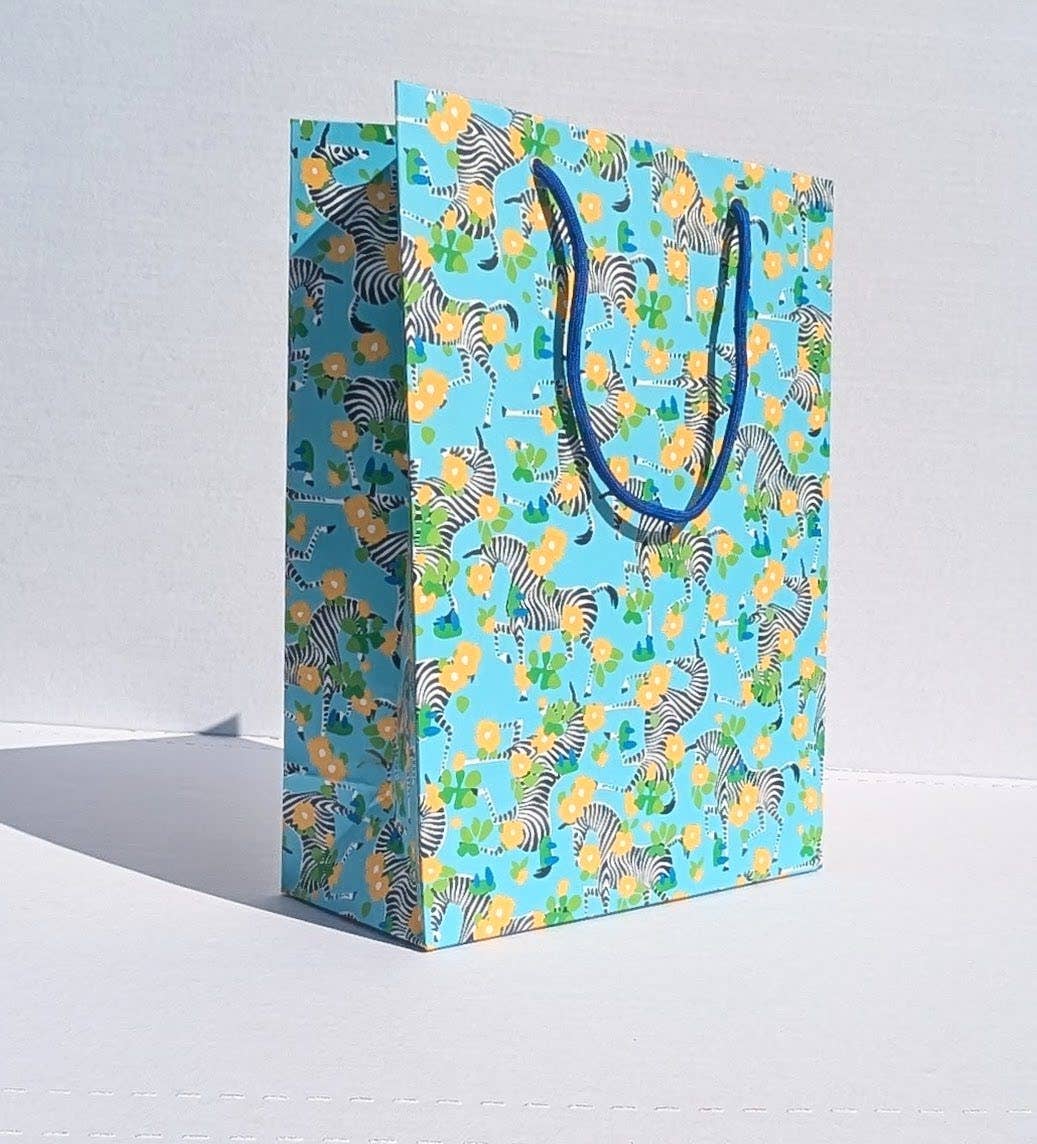 Gift Bag - Zebras