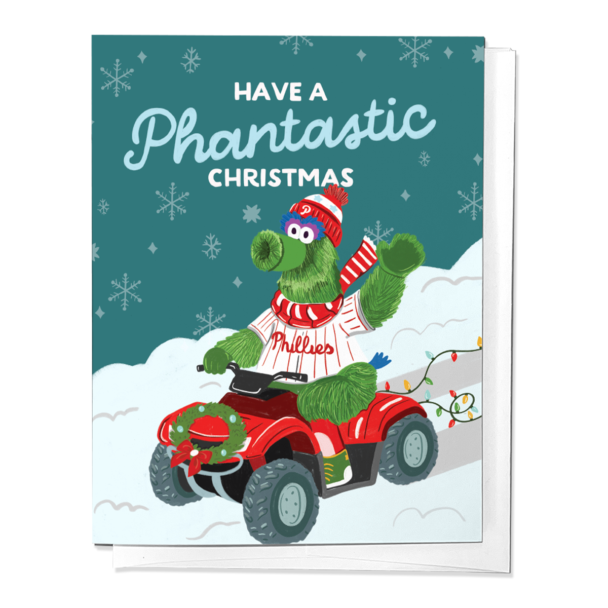 Have a Phantastic Christmas, Philly Phanatic Greeting Card