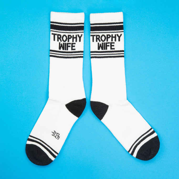 Trophy Wife Gym Crew Socks