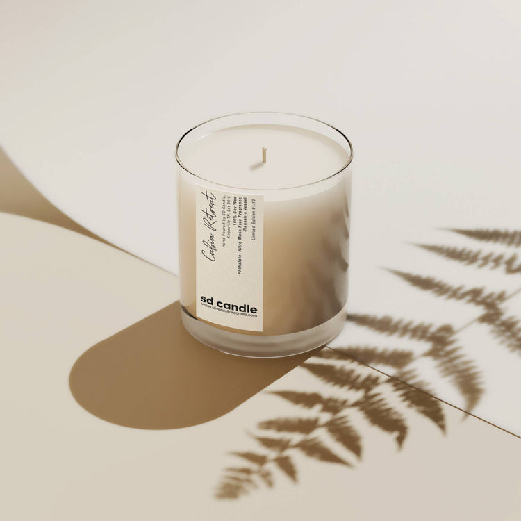 Cabin Retreat Scented Cotton Wick Candle - 7oz