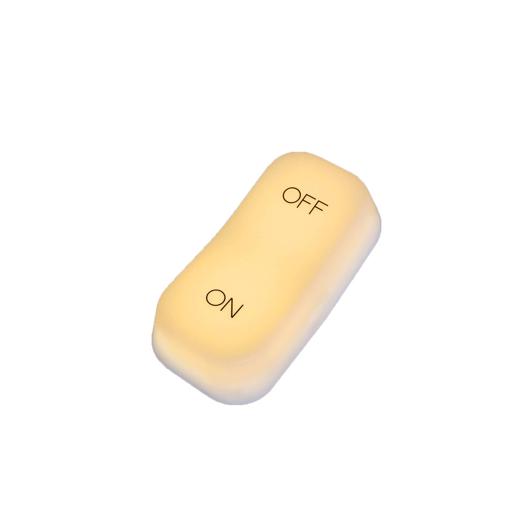 ON-OFF Lamp - A Large Switch LED Night Light (Yellow)