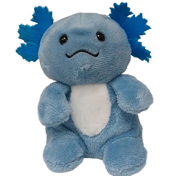 Canned Blue Axolotl | Stuffed Animal Plush w/Jokes