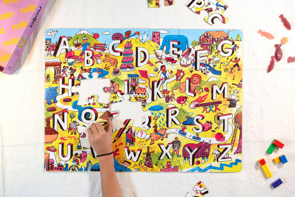 Nolja Alphabet City 36 Piece Jigsaw Puzzle