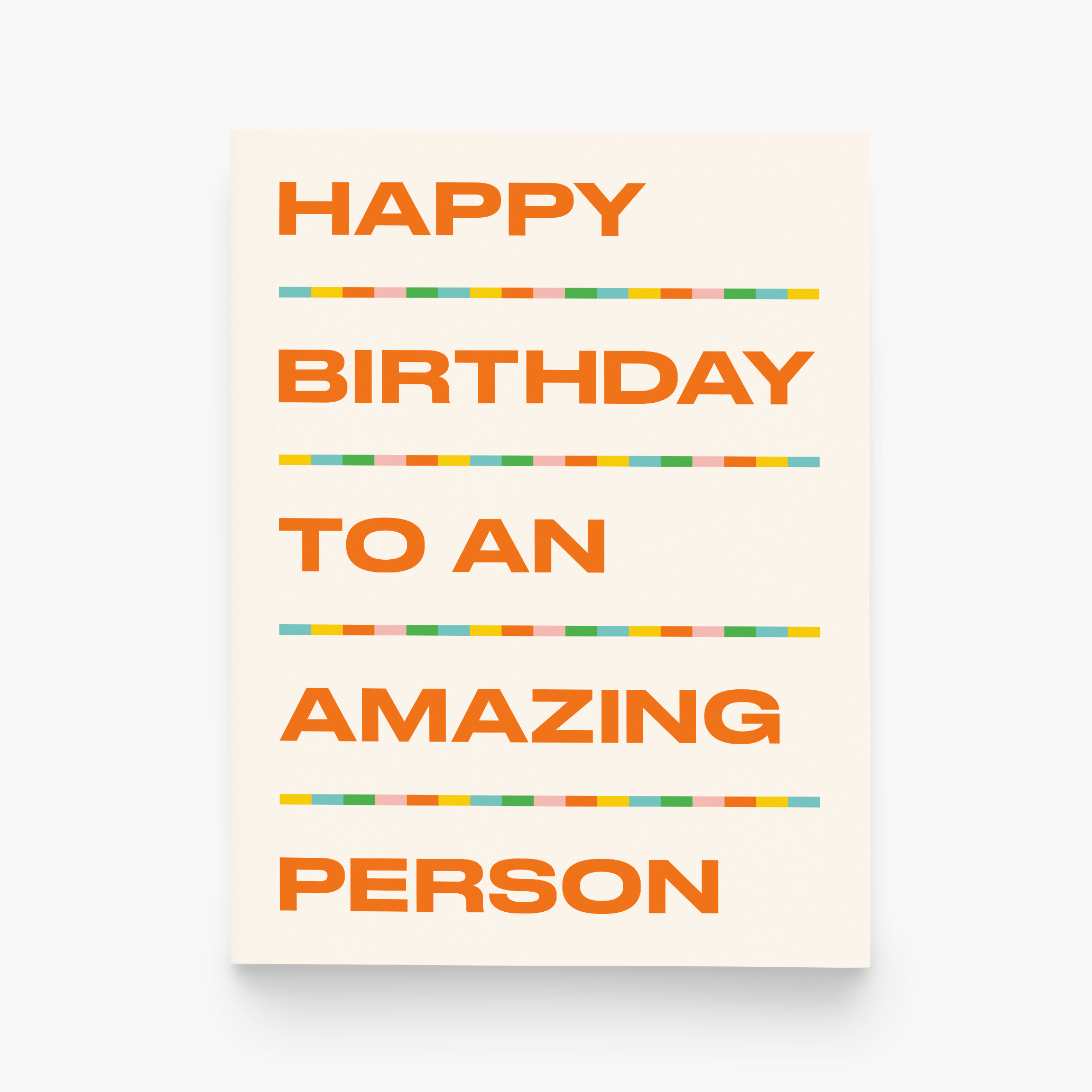Amazing Person Birthday Card