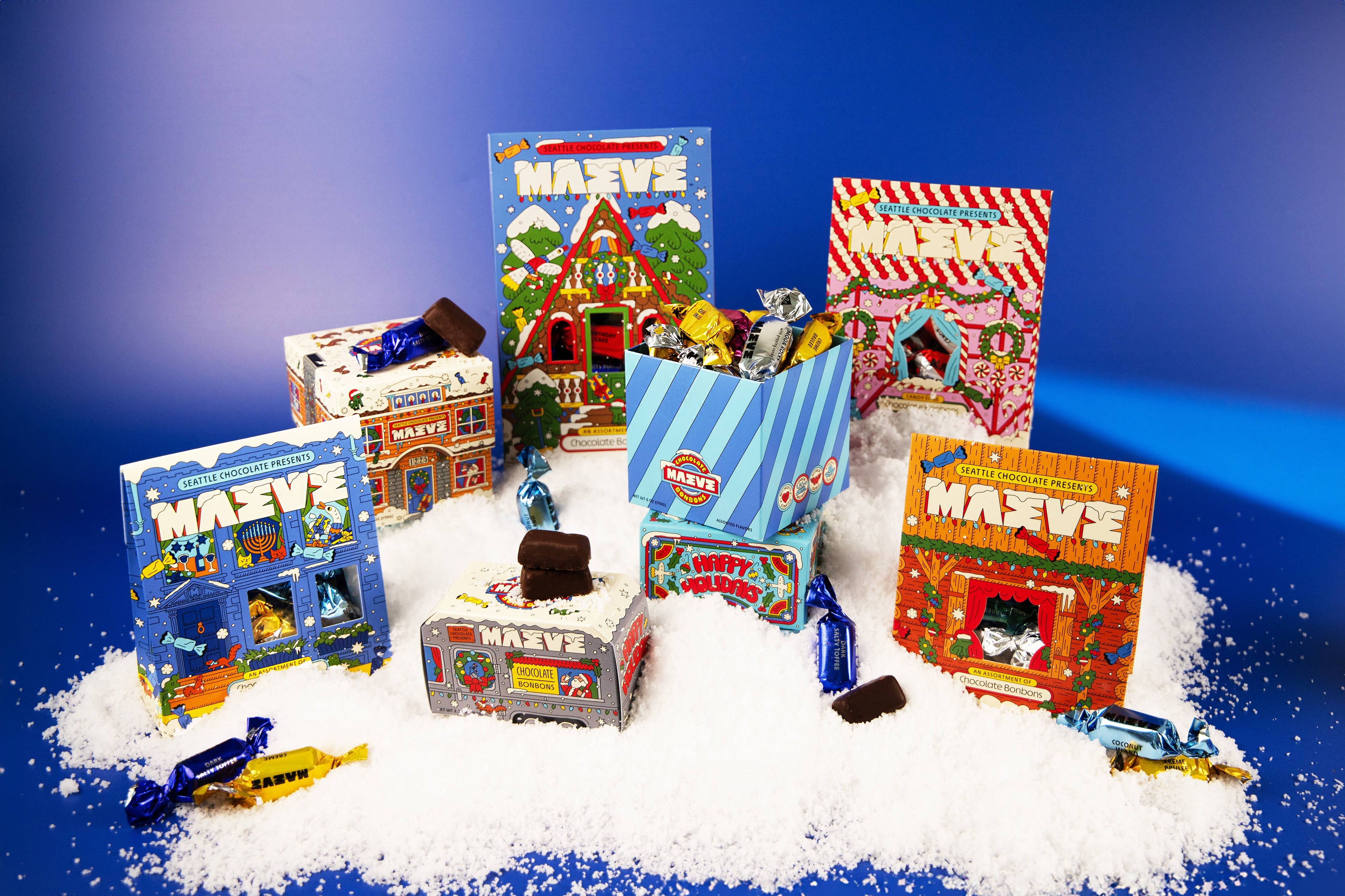 NEW! Holiday - Bonbon Bungalow Bonbon Gift Box - 6oz