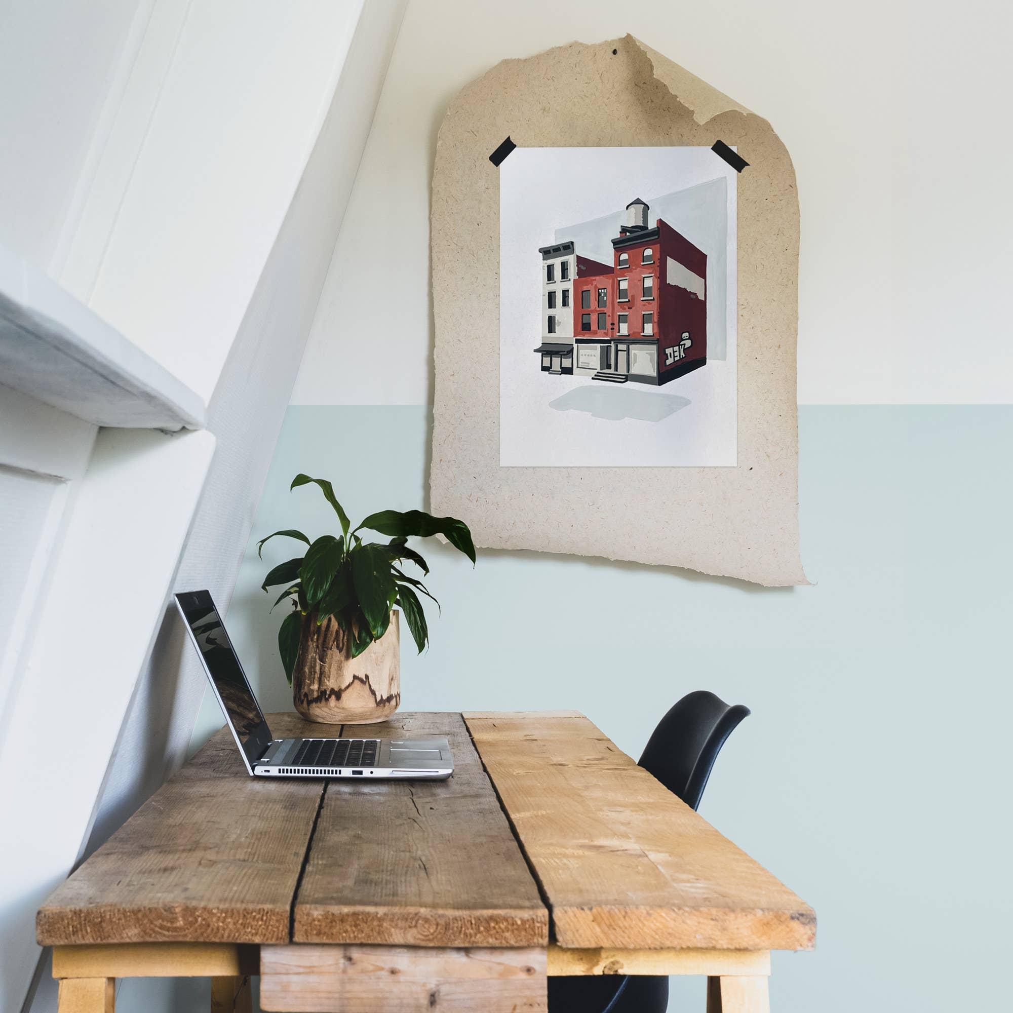 Cityscape - NYC | Modern Paint By Numbers Kit (12.5x18)