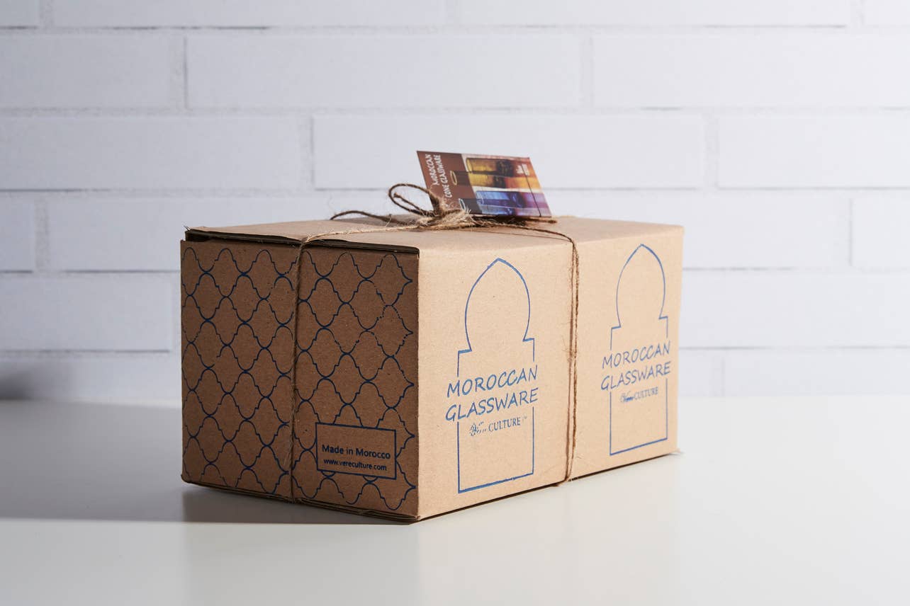 Moroccan Cone Glassware Large Set (6)