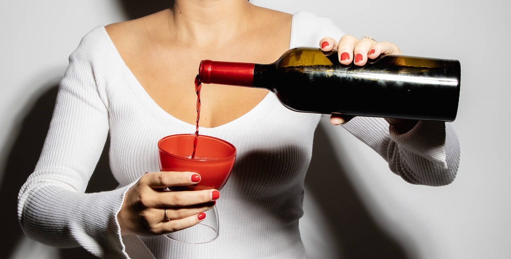 Red Blend – Wine-Inspired Soy Candle in Reusable Glass