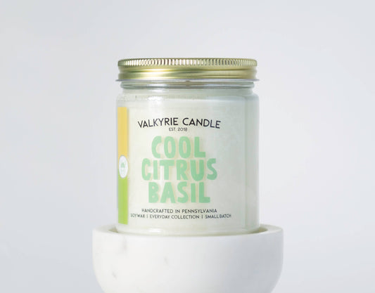 Cool Citrus Basil Candle