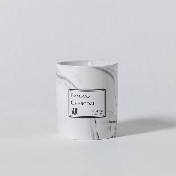 Bamboo Charcoal Soy Wax Candle 9 Oz