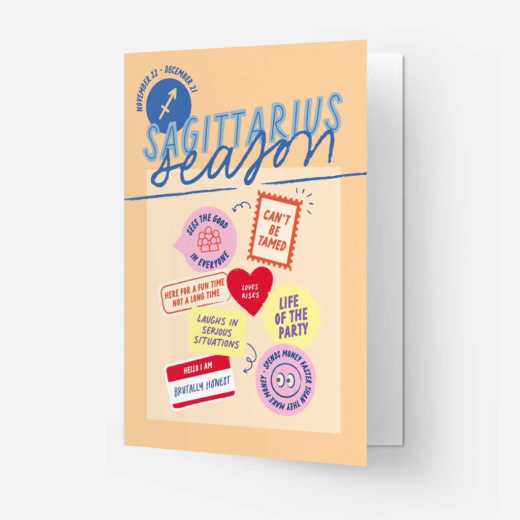 ZODIAC Sagittarius Card