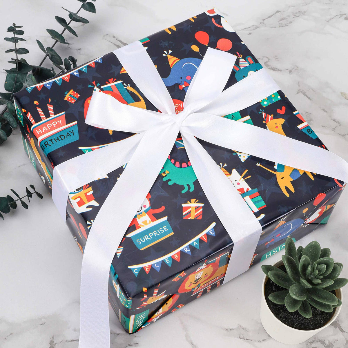 Birthday Delight 30" x 10' Wrapping Paper