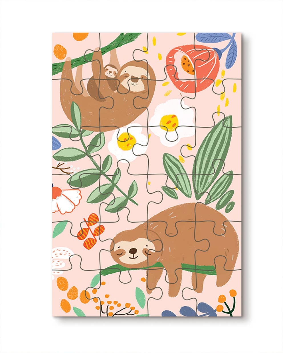 24 Piece Kids Jigsaw Puzzle – Sloth