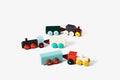 Hovers Trains- Wooden Building Train Set